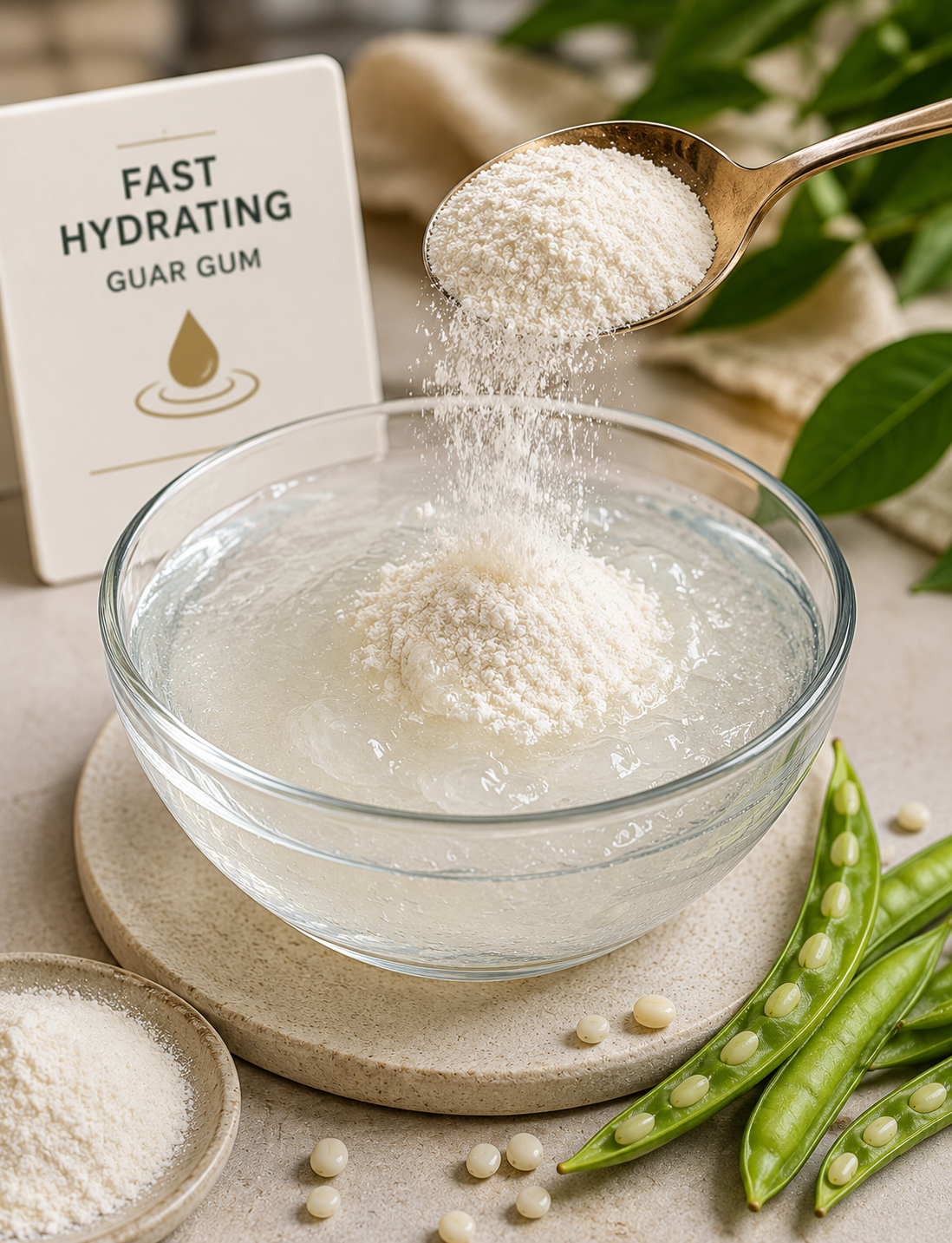 Food grade guar gum